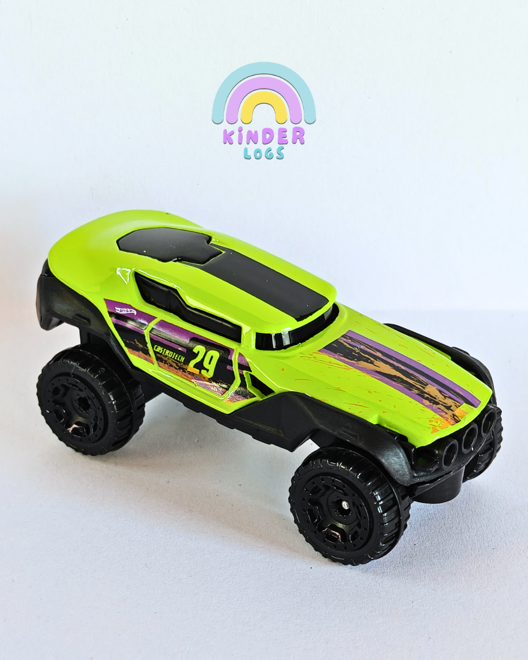 Hot Wheels Hyper Rocker - Green (Uncarded - New)