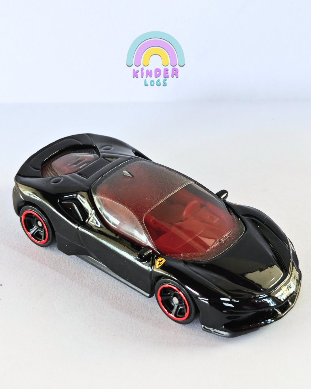 Hot Wheels Ferrari SF90 Stradale - Black (Uncarded)