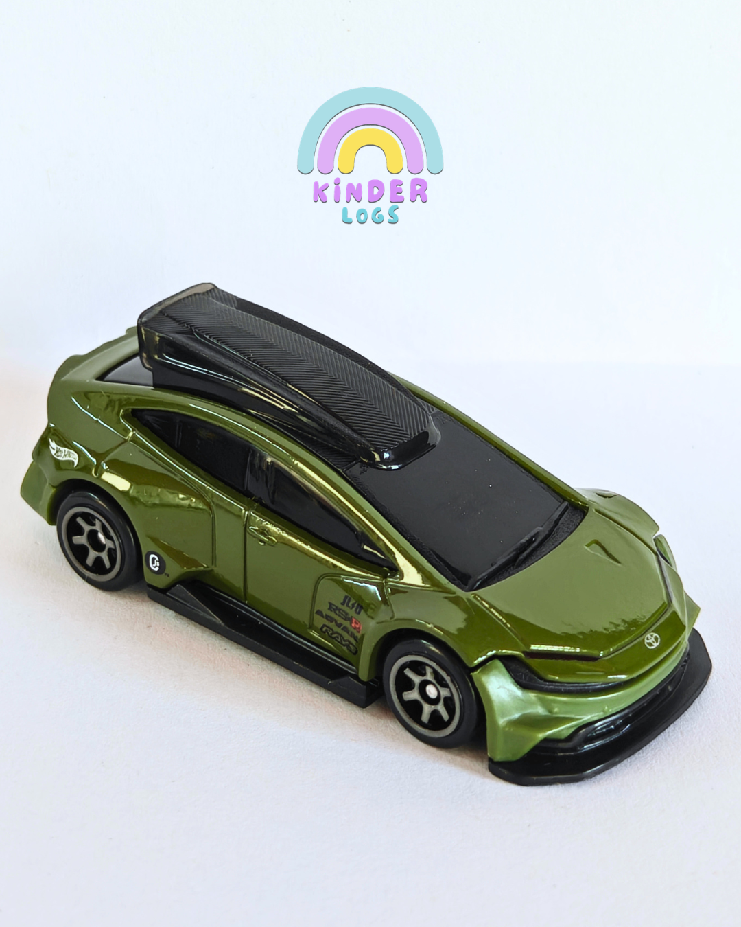 Hot Wheels Toyota Prius Custom - Green (Uncarded - New)
