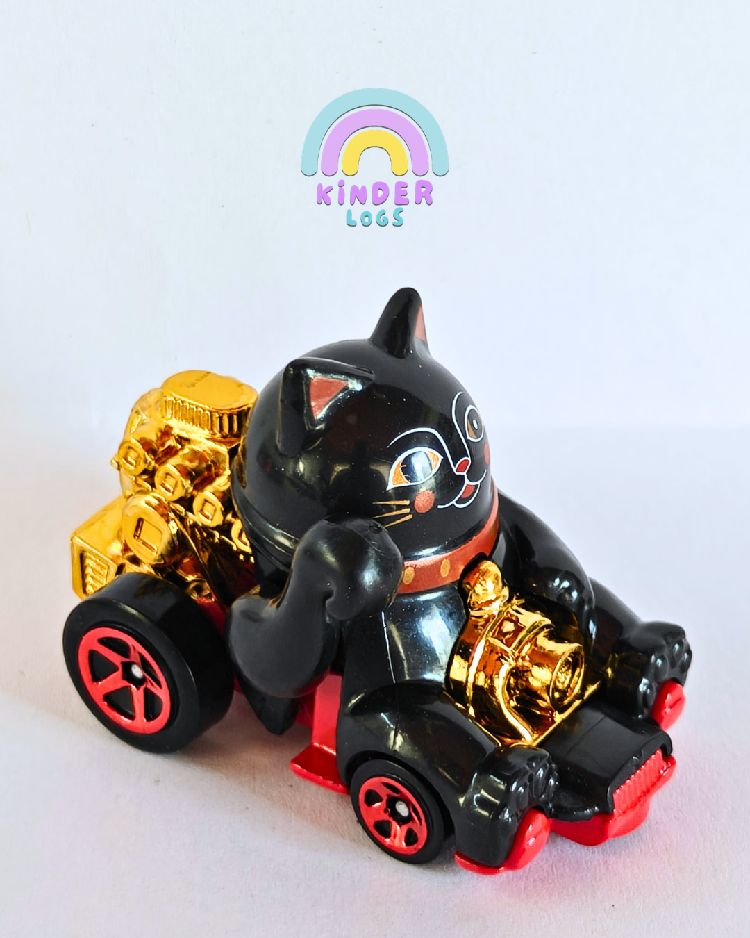 Hot Wheels Feline Lucky - Black (Uncarded - New)
