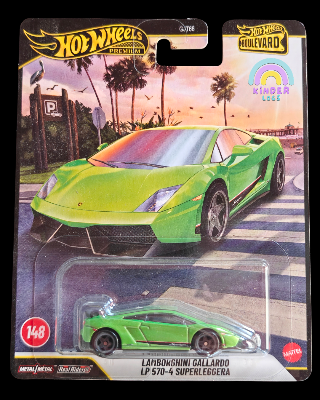 Premium Hot Wheels Lamborghini Gallardo LP 570-4 Superleggera - Boulevard 148 (Imported)