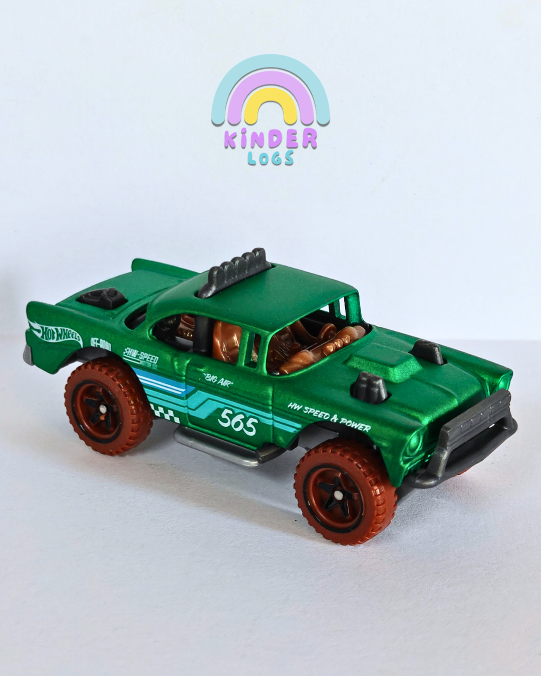 Hot Wheels Big-Air Bel Air - Green (Uncarded - New)