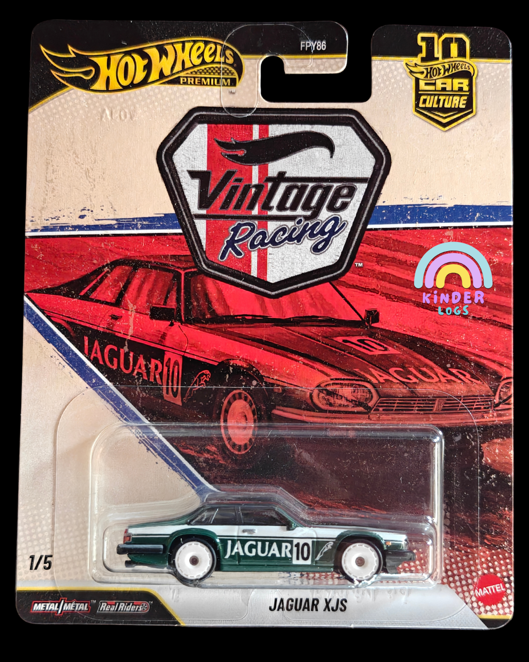 Premium Hot Wheels Jaguar XJS - Vintage Racing (Imported)