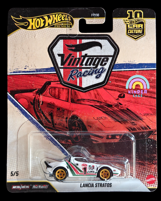 Premium Hot Wheels Lancia Stratos - Vintage Racing (Imported)