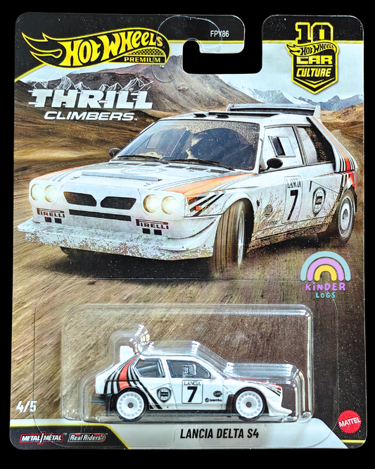 Premium Hot Wheels Lancia Delta S4 - Thrill Climbers (Imported)