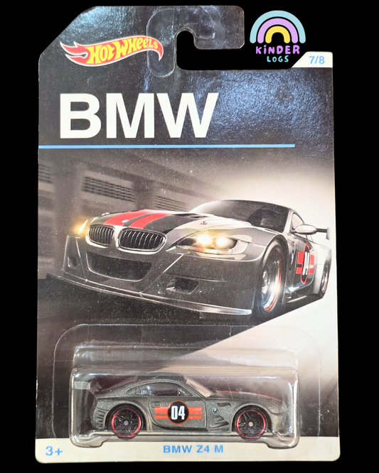 Hot Wheels BMW Z4 M - Grey (2015 Imported Card)