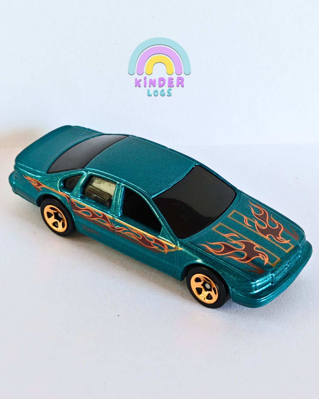 Hot Wheels 1996 Chevrolet Impala SS - Teal (Uncarded - New)