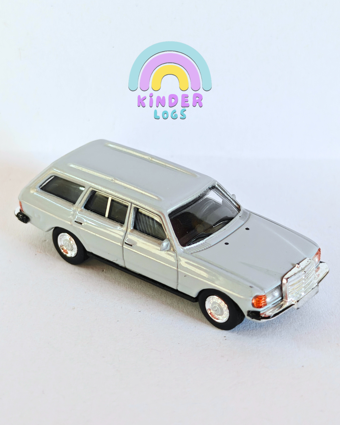 1:87 Schuco Mercedes-Benz W123 Wagon - Grey (Uncarded)