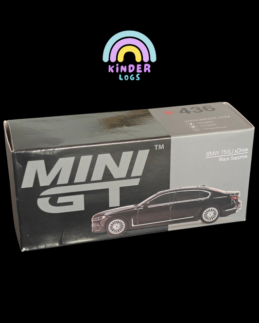 Mini GT BMW 750Li xDrive - Black Sapphire (Open Box)