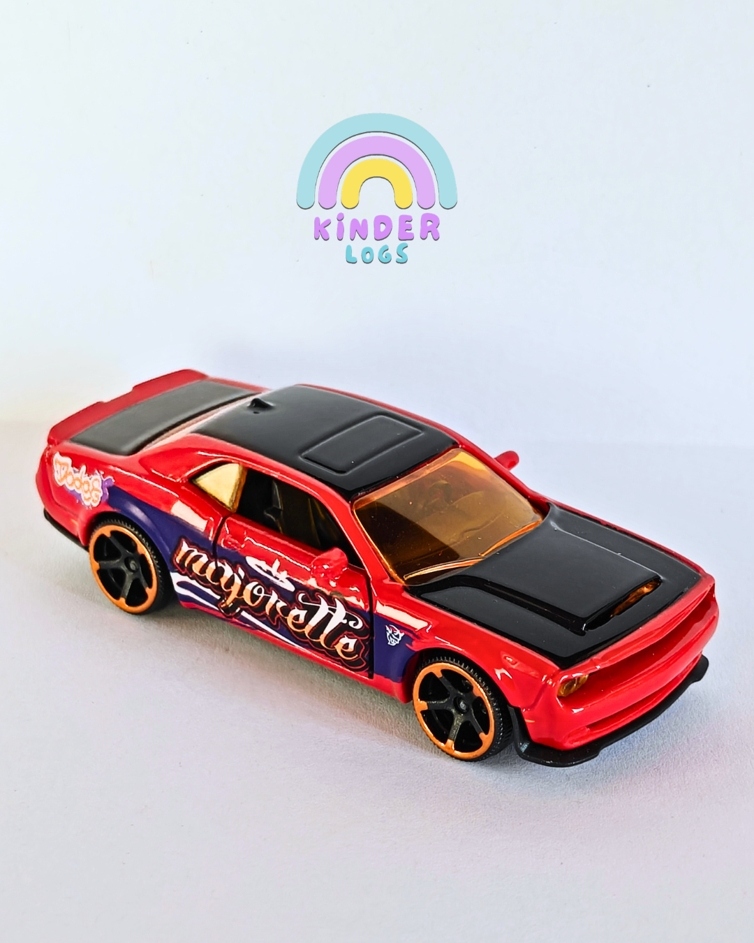 Majorette Dodge Challenger SRT Demon - Red (Uncarded - New)