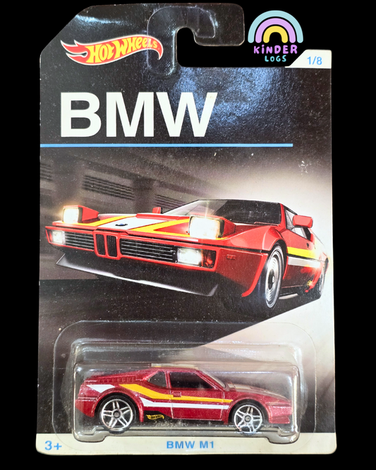 Hot Wheels BMW M1 - Red (2015 Imported Card)