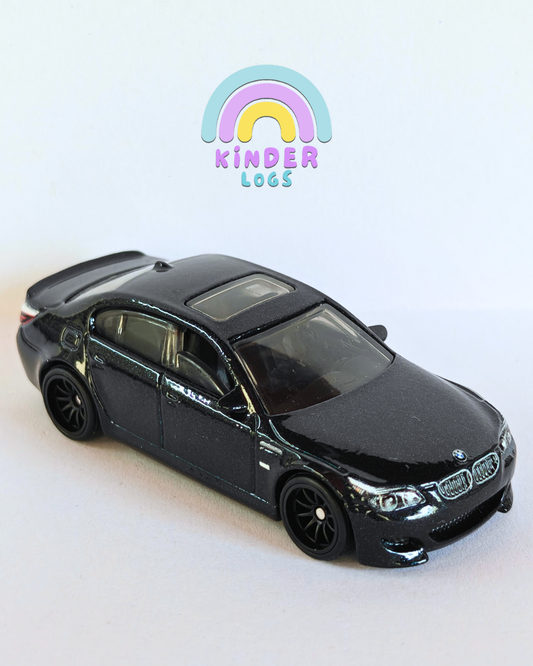 Premium Hot Wheels 2010 BMW M5 - Black (Scratches on Windshield)