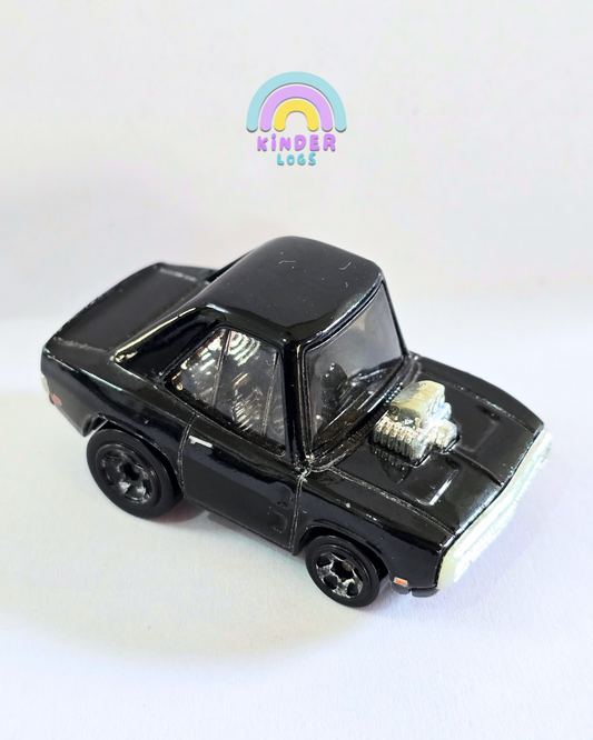 Tooned Hot Wheels 1970 Dodge Charger - Black (Used Car)