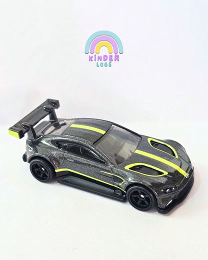 Premium Hot Wheels Aston Martin Vantage GTE - Grey (Uncarded - New)