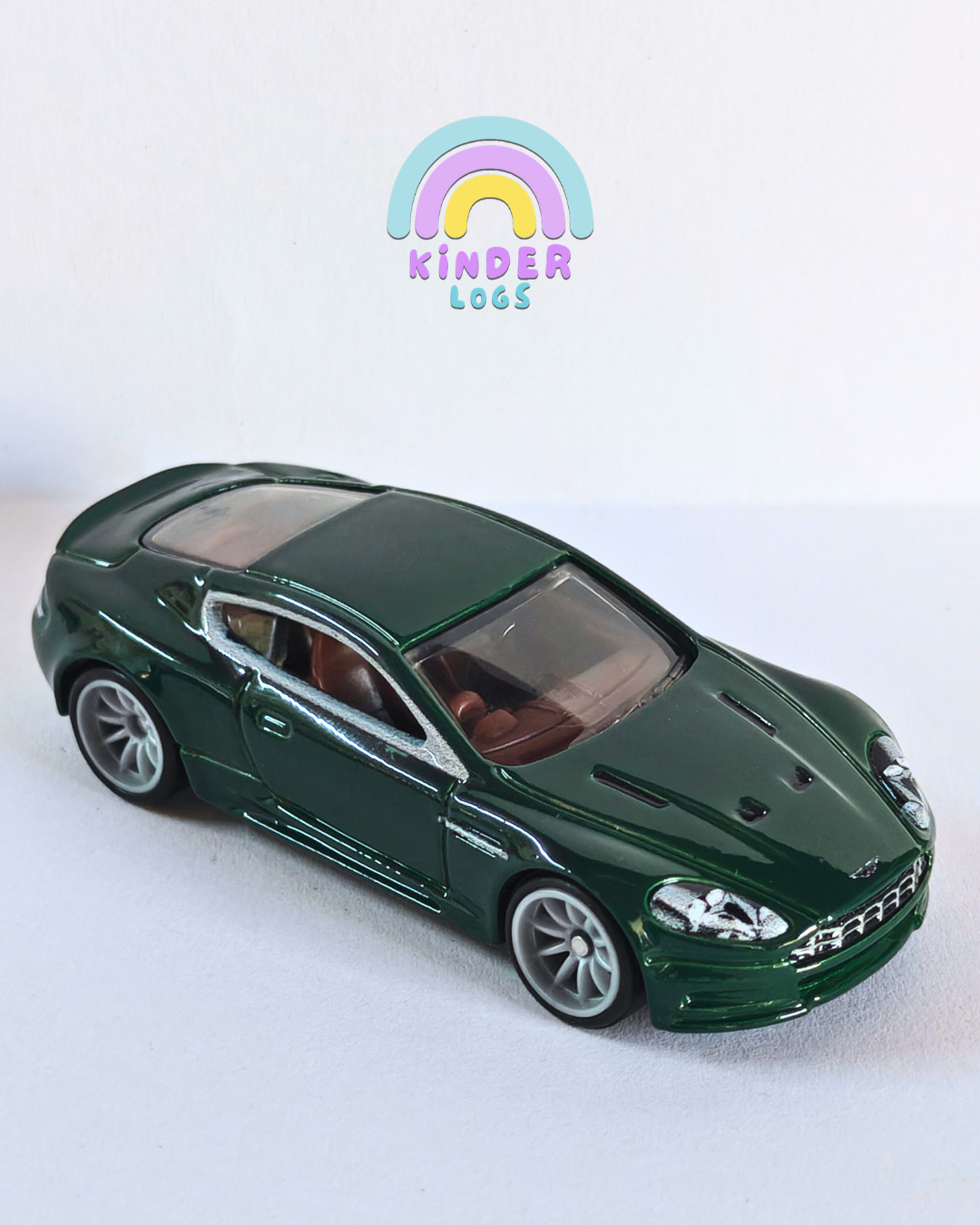 Premium Hot Wheels Aston Martin DBS - Dark Green (Uncarded - New)