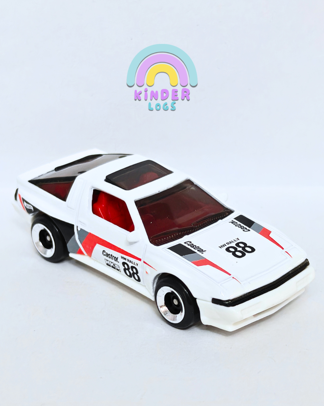 Hot Wheels 1988 Mitsubishi Starion - White (Uncarded - New)