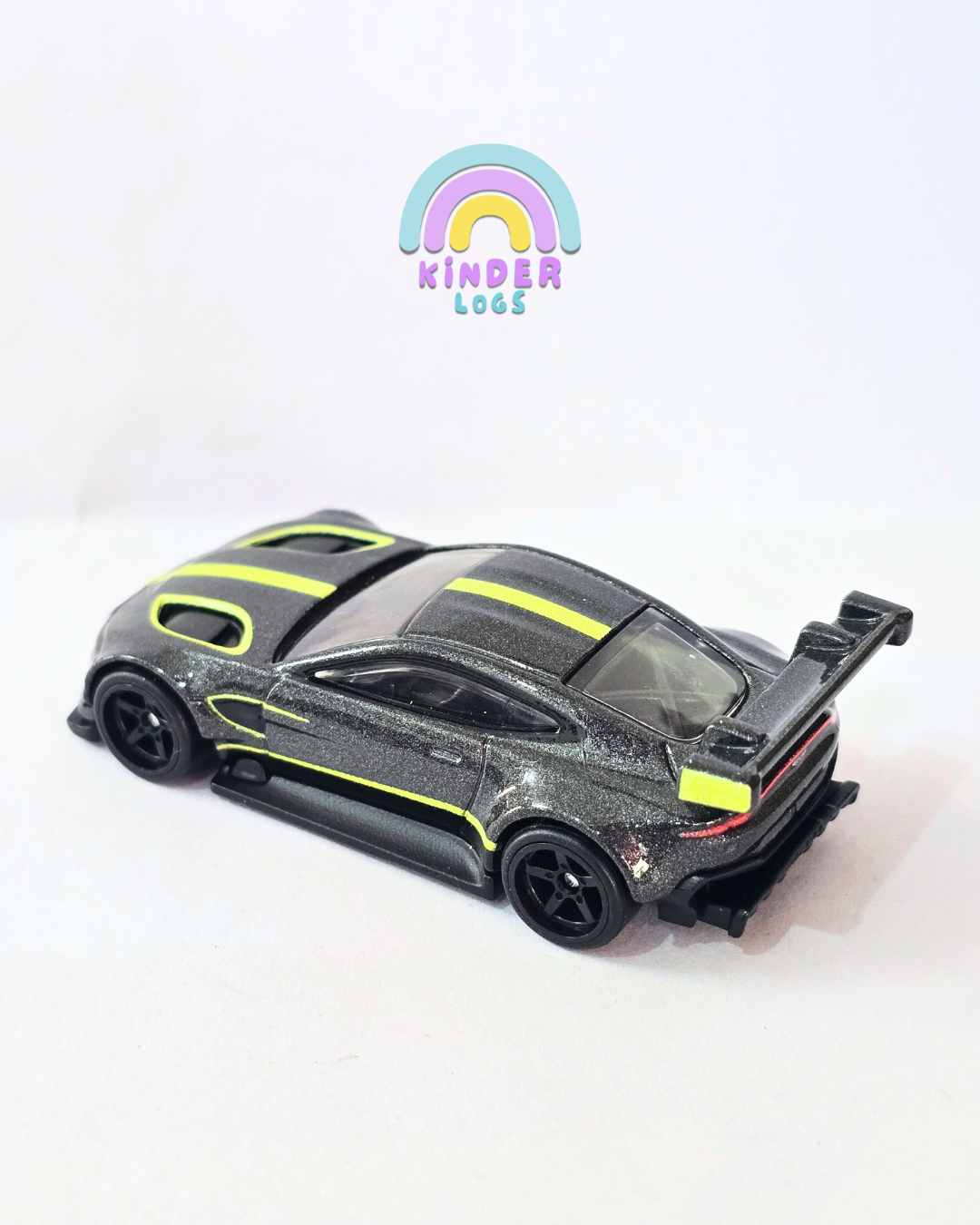 Premium Hot Wheels Aston Martin Vantage GTE - Grey (Uncarded - New)