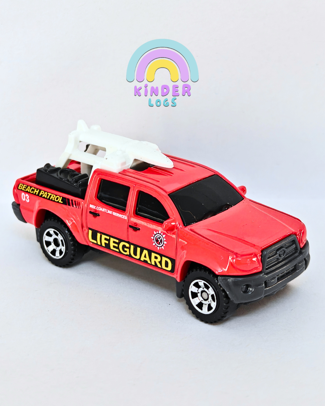 Matchbox 2011 Toyota Tacoma Lifeguard - Red (Uncarded - New)