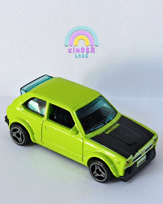 Hot Wheels 1973 Honda Civic Custom - Green (Uncarded - New)