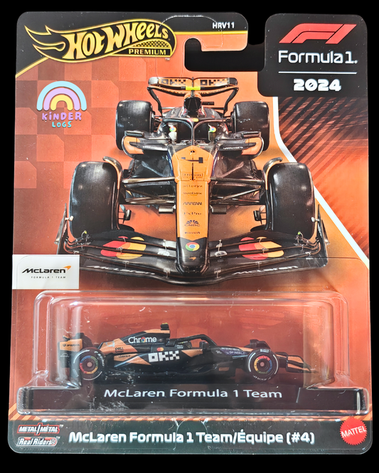 Premium Hot Wheels McLaren Formula One Team #4 (Imported)