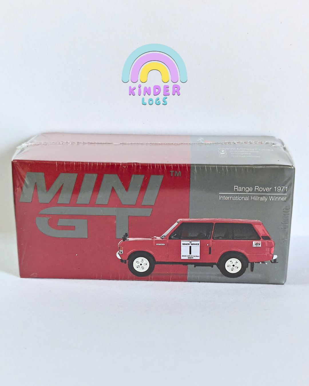 Mini GT Range Rover 1971 - International Hillrally Winner (Sealed Box)