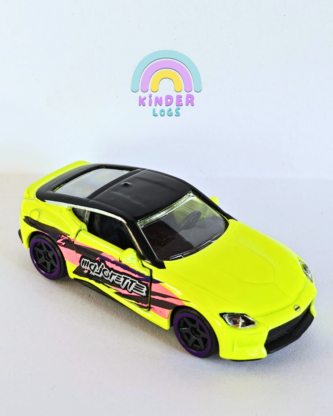 Majorette Nissan Z - Neon Green (Uncarded - New)