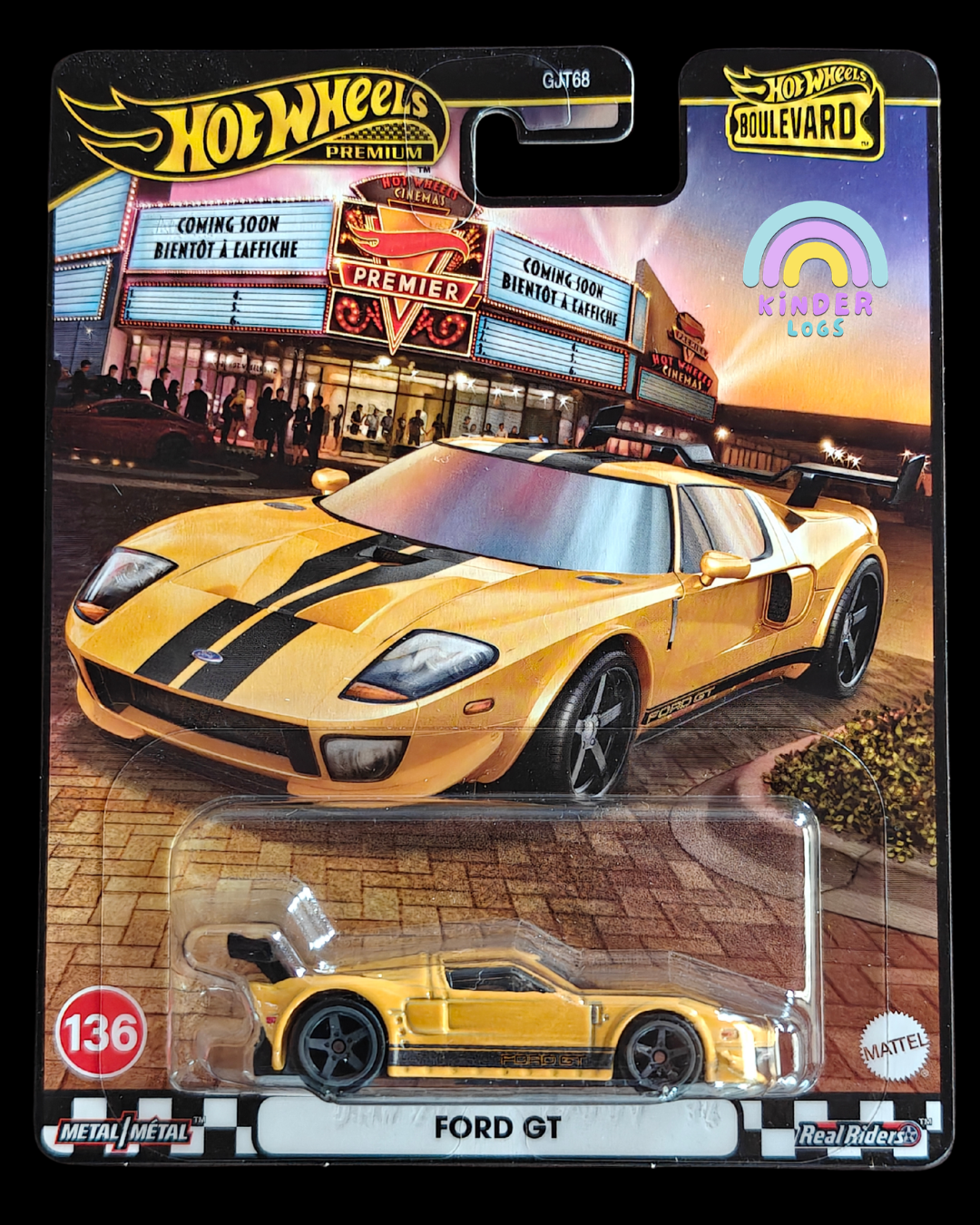 Premium Hot Wheels Ford GT - Boulevard 136 (Imported)