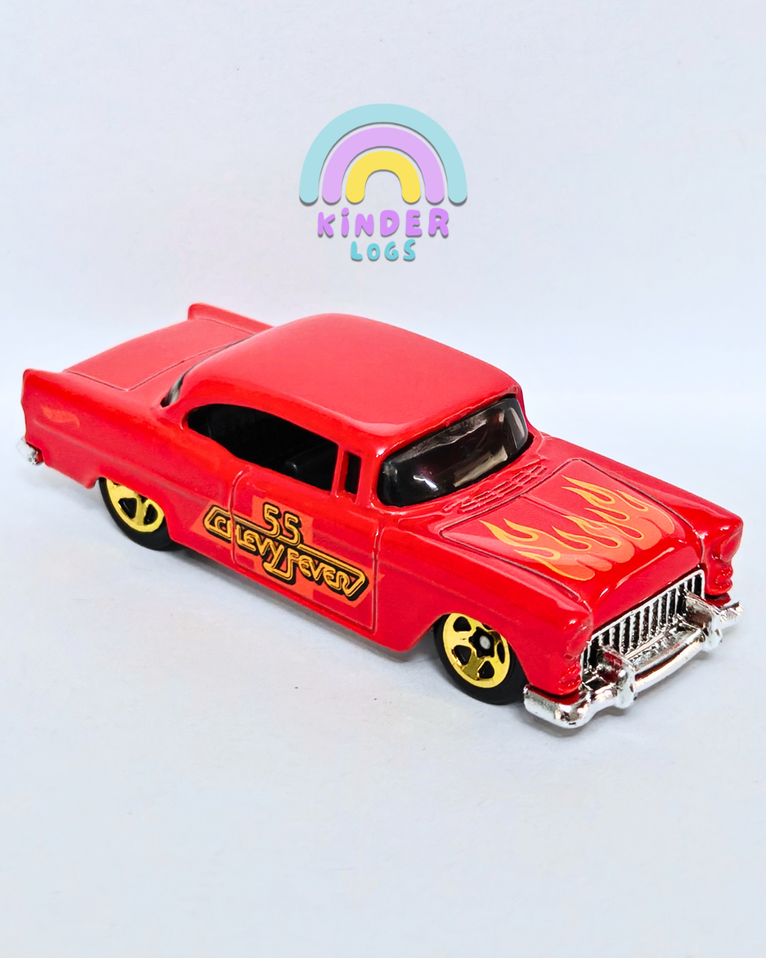 Hot Wheels 1955 Chevy - Red (Uncarded - New)