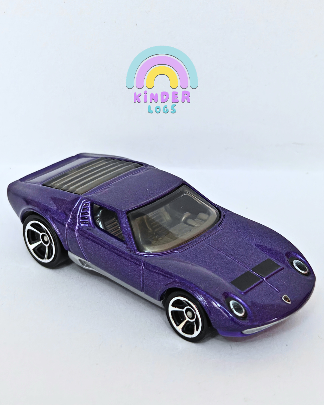Hot Wheels 1971 Lamborghini Miura SV - Purple (Uncarded - New)