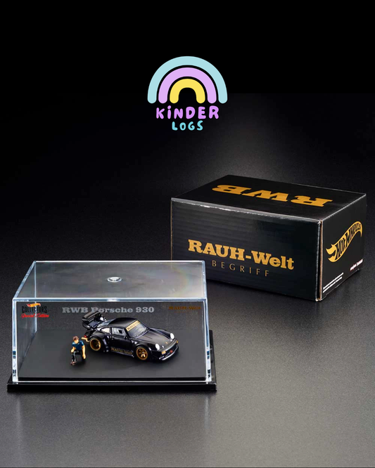 RLC Hot Wheels RWB Porsche 930 (Spectraflame Black)
