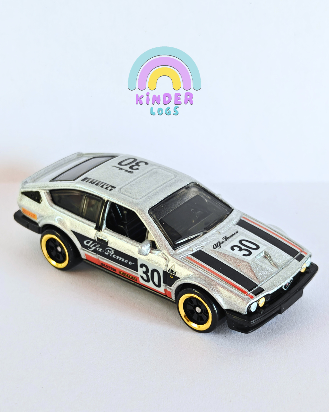 Silver Series Hot Wheels Alfa Romeo GTV6 3.0 (Uncarded - New)