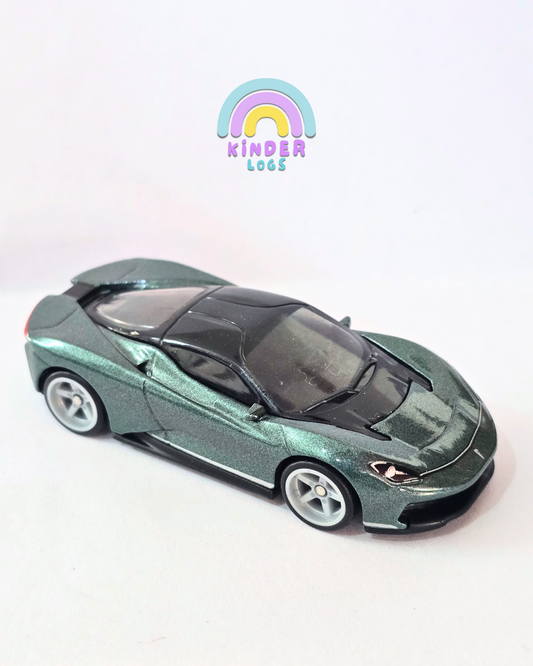 Premium Hot Wheels Automobili Pininfarina Battista - Green (Uncarded - New)