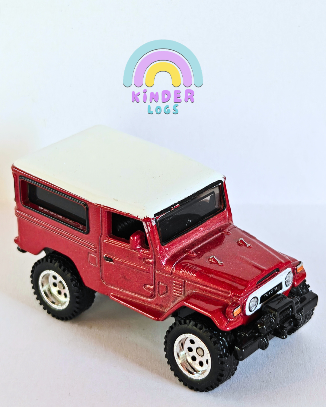 Premium Hot Wheels Toyota Land Cruiser FJ43 - Red (Minor Paint Issue)