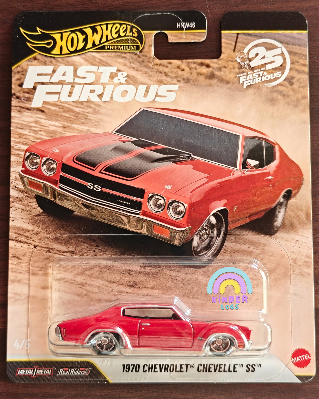 Premium Hot Wheels 1970 Chevrolet Chevelle SS - F&F (Imported)