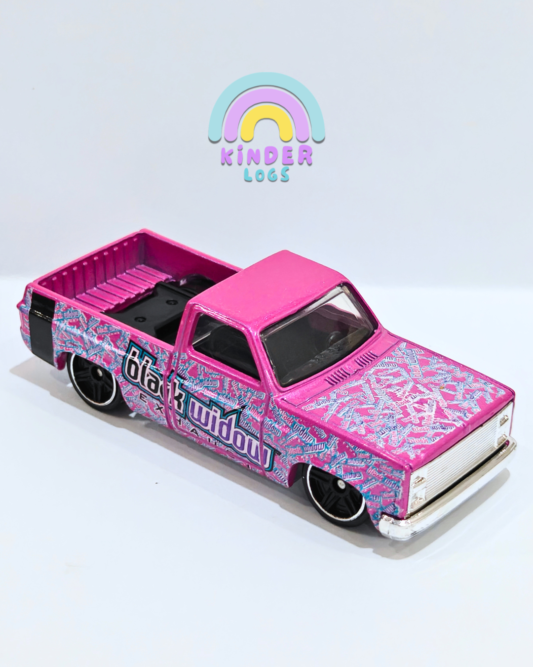 Hot Wheels 1983 Chevrolet Silverado - Pink (Uncarded - New)