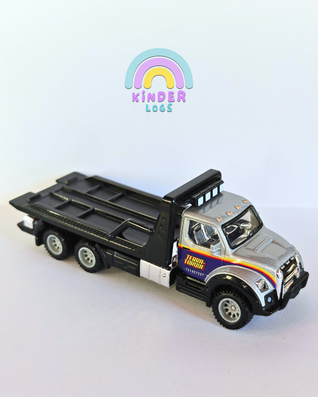 Premium Hot Wheels Terra-Torque Flatbed Transport Truck (Uncarded - New)