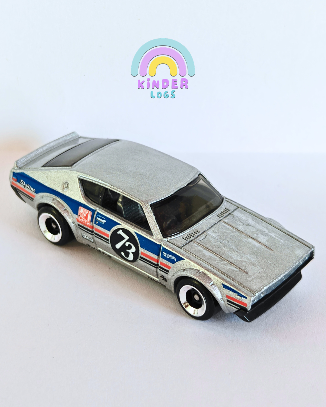 Hot Wheels Nissan Skyline 2000GT-R - Silver (Uncarded - New)