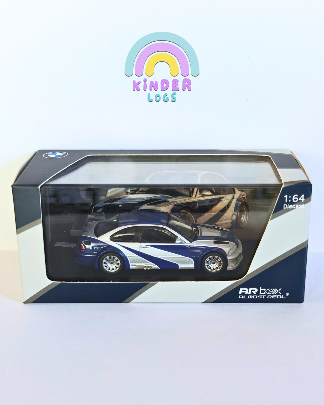 ARBox BMW M3 GTR - NFS Most Wanted (Minor Scratches on Display Box)