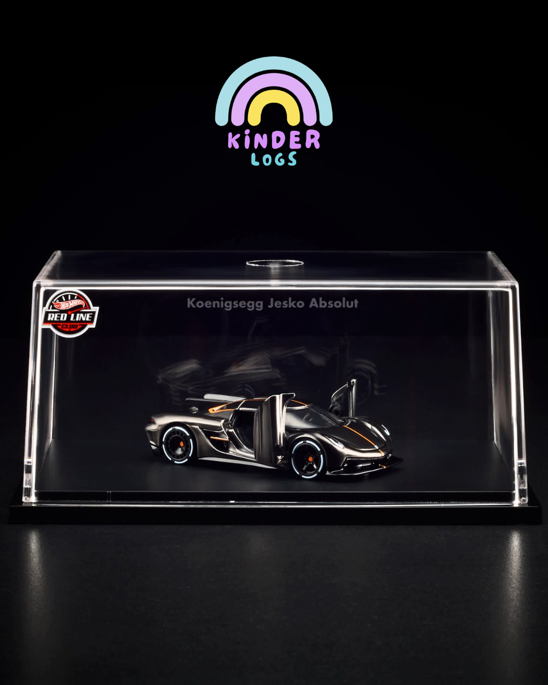 RLC Hot Wheels Koenigsegg Jesko Absolut (Spectraflame Slate)