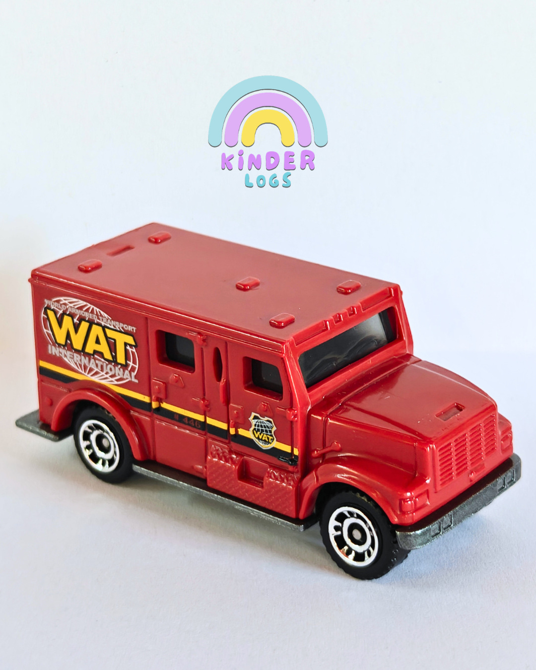 Matchbox Armoured Truck - Red (Uncarded - New)