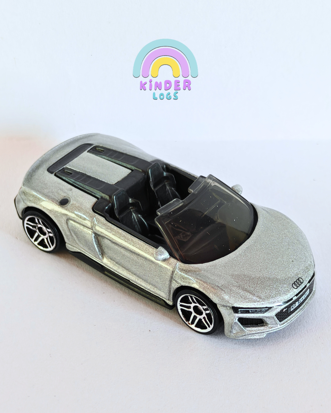 Hot Wheels 2019 Audi R8 Spyder - Silver (Uncarded - New)