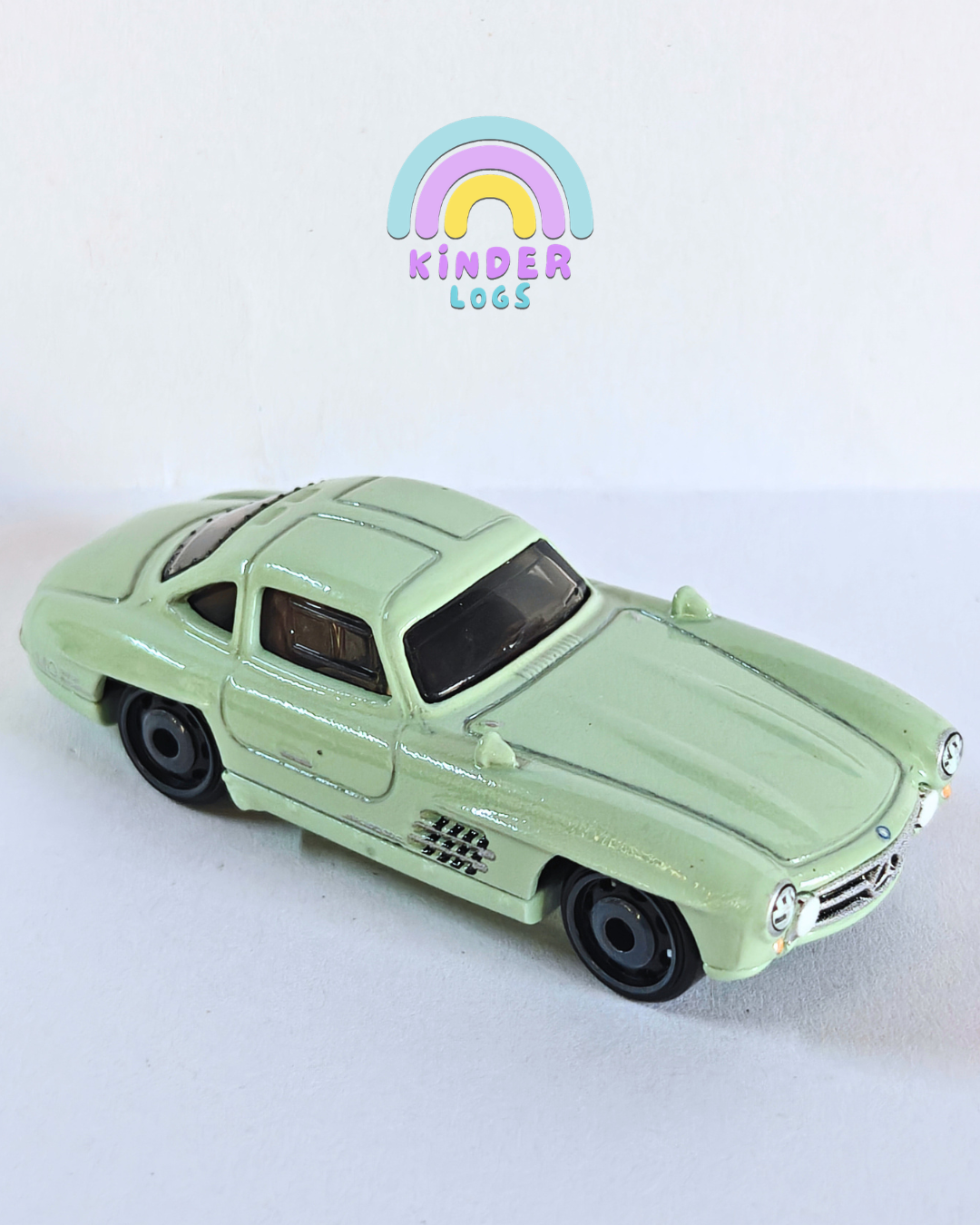 Silver Series Hot Wheels Mercedes-Benz 300 SL - Green (Uncarded - New)
