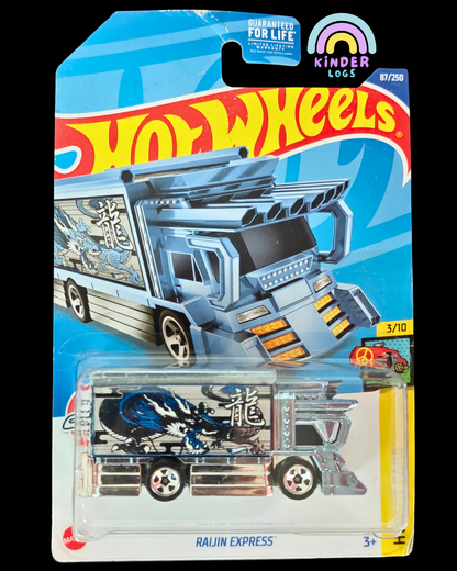 Hot Wheels Raijin Express - Ryu's Rides (Creased Card - Imported)