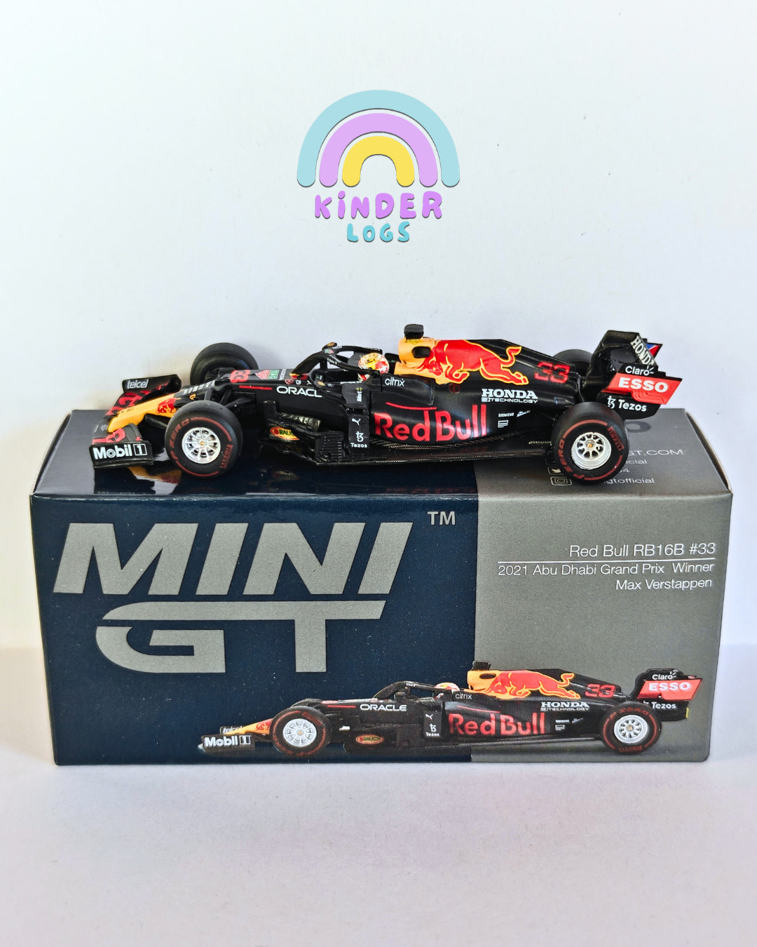 Mini GT Red Bull RB16B #33 - 2021 Abu Dhabi Grand Prix Winner (Open Box)