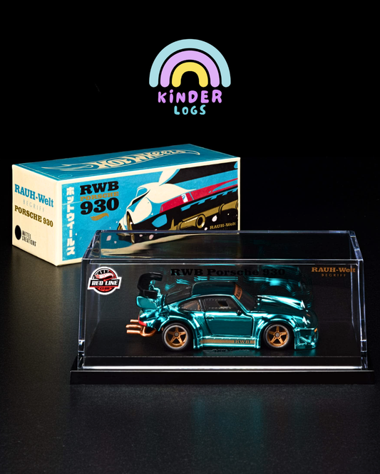 RLC Hot Wheels RWB Porsche 930 (Spectraflame Teal)