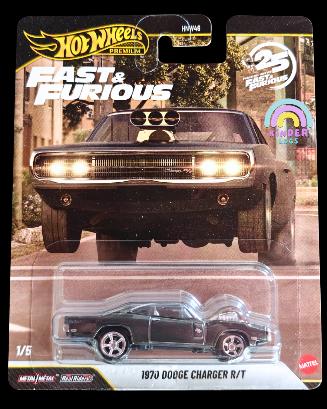Premium Hot Wheels 1970 Dodge Charger R/T - Fast & Furious (Imported)
