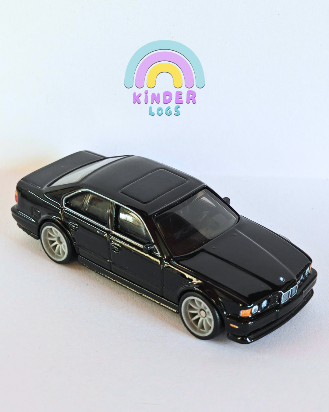 Premium Hot Wheels 1991 BMW M5 E34 - Black (Uncarded - New)