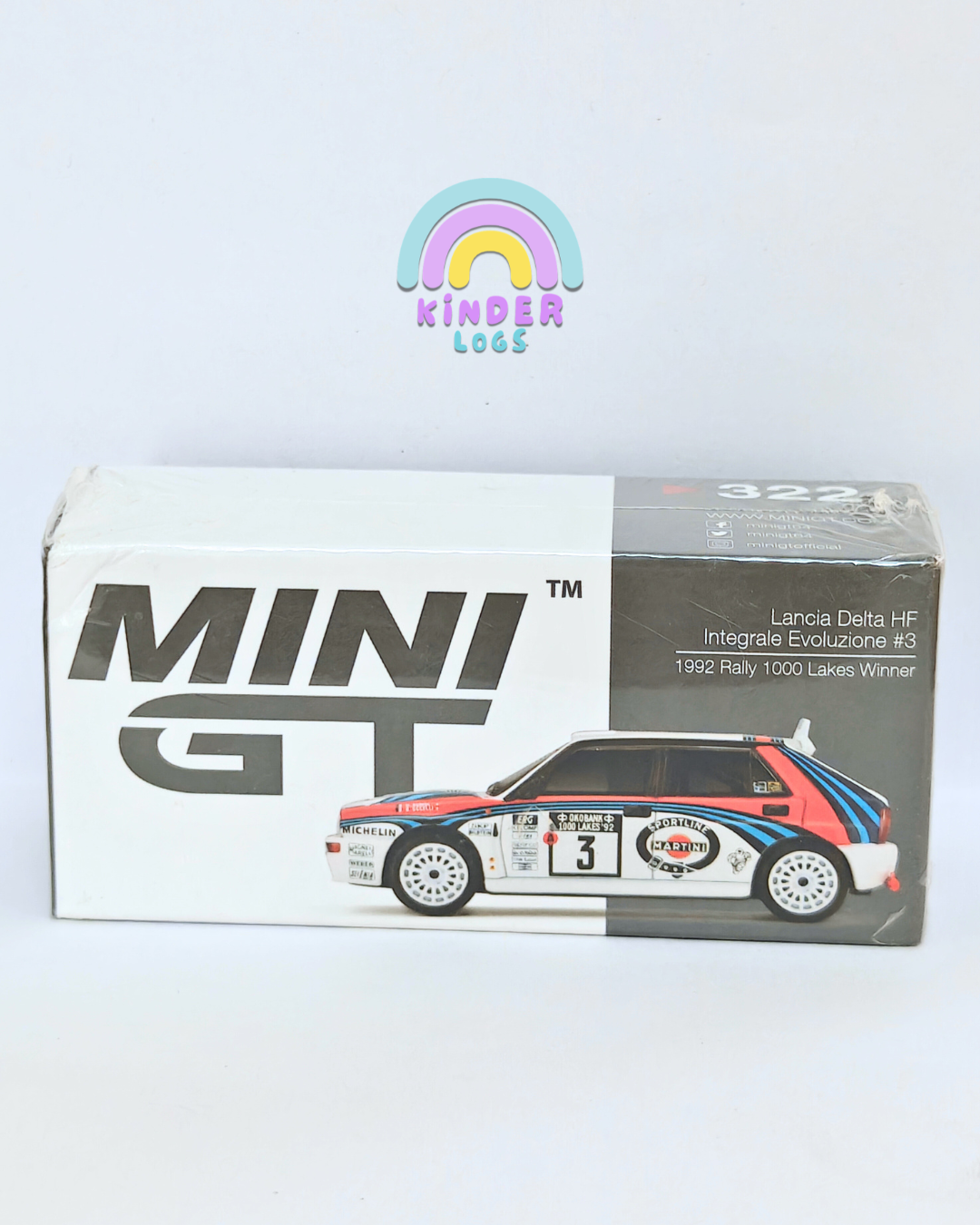 Lancia Delta HF Integrale Evoluzione - 1992 Rally 1000 Lakes Winner #3 (Sealed Box)