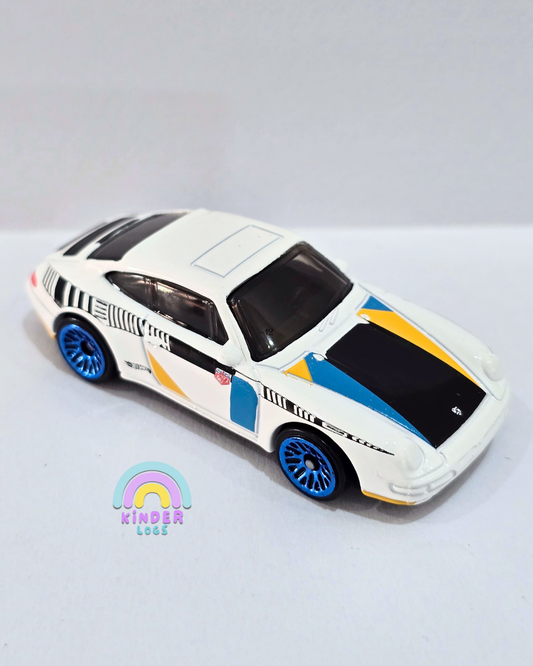 Hot Wheels 1996 Porsche Carrera - White (Uncarded)