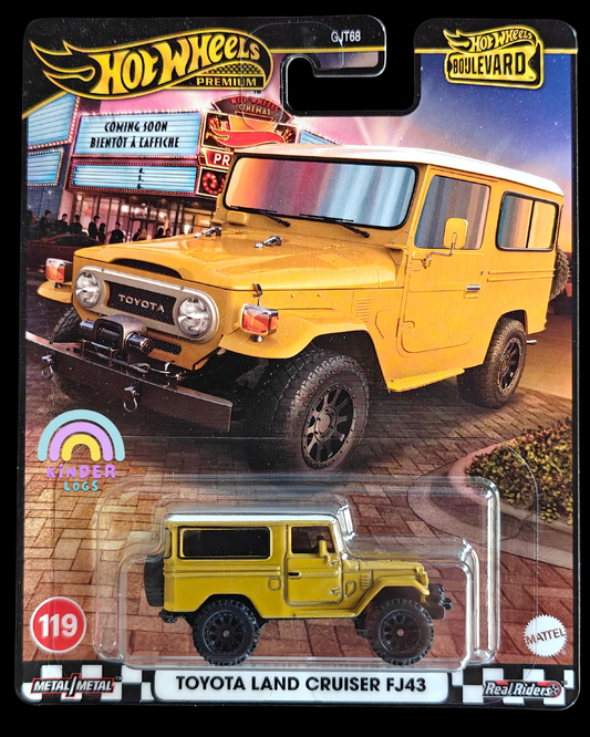 Premium Hot Wheels Toyota Land Cruiser FJ43 - Boulevard 119 (Imported)
